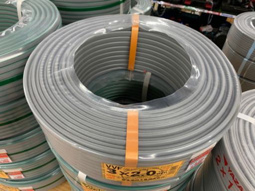 富士電線　VVFケーブル　3×2.0mm　100m　 現金大特価！！【店頭取引限定】早い者勝ち！ 取りに来れる方限定！！