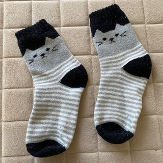 靴下　部屋着　モコモコ　0円