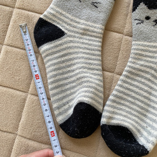 靴下　部屋着　モコモコ　0円の画像