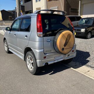 総額9.9万円★車検R4年9月★Tベル済★ターボ★人気の軽SUV★平成13年式 ダイハツ テリオスキッド カスタムメモリアルEDⅡ(J131G) 11.9万キロ 車検令和4年9月 シルバーの画像