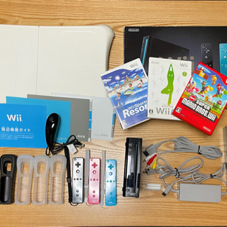 【値下げしました】Wiiスポーツリゾートセット WiiFit,マ...