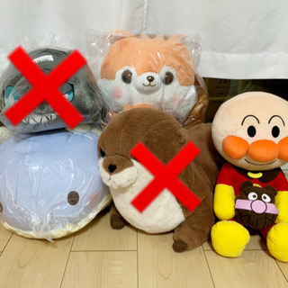 【クレーンゲーム限定】1つ200円！大きなぬいぐるみお譲りします！ばら売り、セット売りどちらも可能！の画像