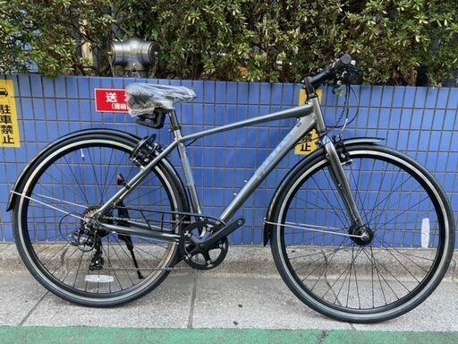 【クロスバイク・アウトレット】アサヒサイクル　ルーツX　ガンメタ