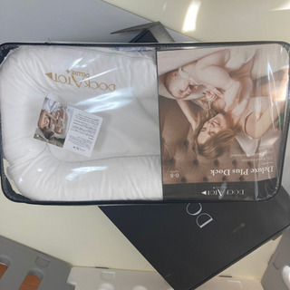 美品　ドッカトット　　Deluxe+ Dock(0-8ヶ月) 白　ベビーベッド ドッカトット】 デラックス White ベビーネスト ベビーベッド