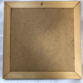 〈値下げしました〉木製額入りかわいい熊の絵の画像