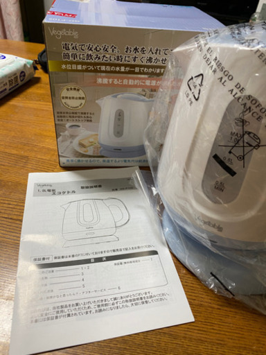 電気ポット　ケトル　新品未使用