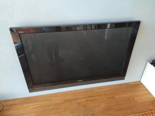 (受け渡し者の調整中)42インチ薄型テレビ(P42-XP07)　HDD内蔵　3チューナー　ネットワーク可能、不具合無し