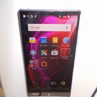 中古AQUOS　５０２SH　ANDROID　5.0.1　SOFT...