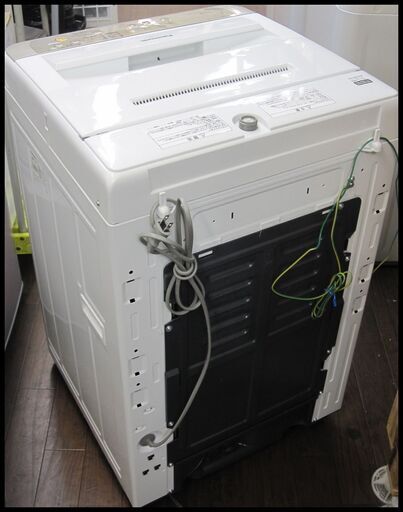 新生活！22000円 パナソニック 6㎏ 全自動 洗濯機 2017年製 ホース付き