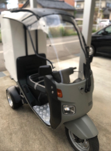 ジャイロキャノピー 側車付軽二輪 二人乗り ノーヘル♪ 富山市の