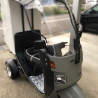 ジャイロキャノピー  側車付軽二輪　二人乗り　ノーヘル♪