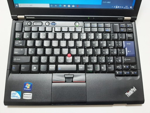 （取引中）入門機にoffice2019入り／Lenovo ThinkPad X220i・12.5インチ ／SSD120GB/