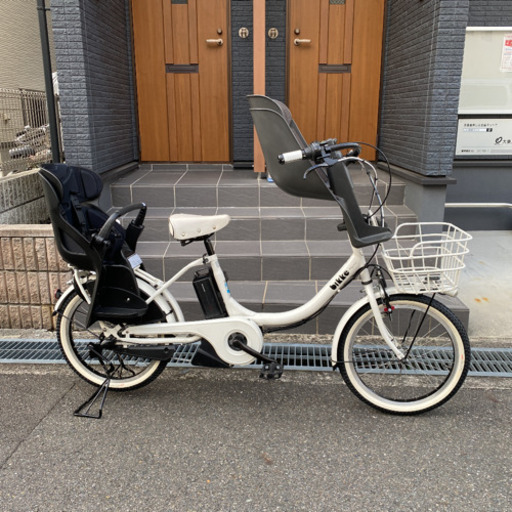 【現車確認予約済み】完璧整備❣️パンダ仕様　ビッケ  モブ　子供乗せ自転車
