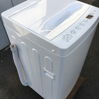 ■全自動洗濯機 2019年製 4.5kg アマダナ■AT-WM45B amadana ハイアールの画像