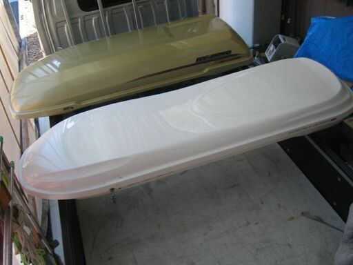 さらに値引きしました　カーメイト　高級　ルーフボックス　ロング　ナイトコブラ　ホワイト　ケンスタイル