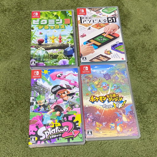 【確約済】Switchソフト4点