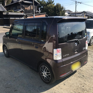 【訳あり】ムーヴコンテ　カスタムX  ローダウン！の画像