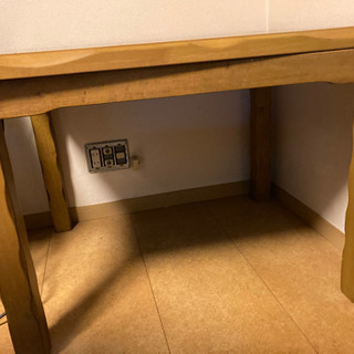 【お譲り先決定】家具調こたつ　上久商店