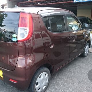 220318★SOLD OUT★高年式 E ショコラティエ 茶【日産／モコ／H22年式】タイヤ新品 スマートキー オートAC 4AT 車検令和５年３月の画像