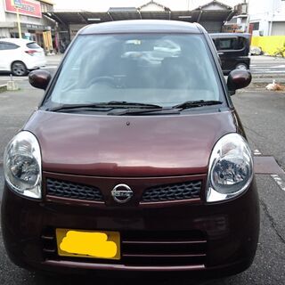 220318★SOLD OUT★高年式 E ショコラティエ 茶【日産／モコ／H22年式】タイヤ新品 スマートキー オートAC 4AT 車検令和５年３月の画像