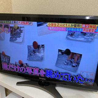 AQUOS 2011年製 32型テレビ&Blu-ray