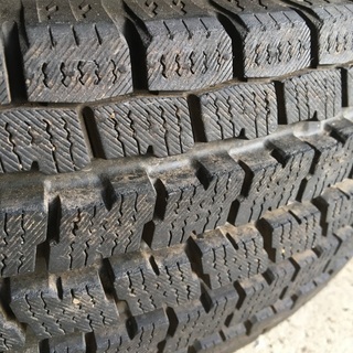 ★極上！超バリ山スタッドレス★ボンゴ★バネット★175/80R14★LT★SK22V★SK-22LNにて装着★ホイールセット★の画像