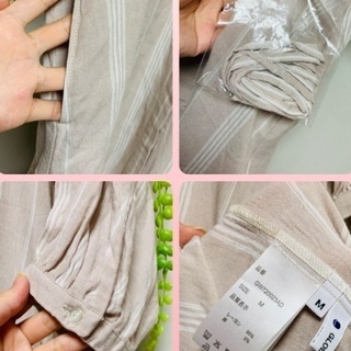 【お譲り先決定】GLOBAL WORK  シャツワンピースの画像