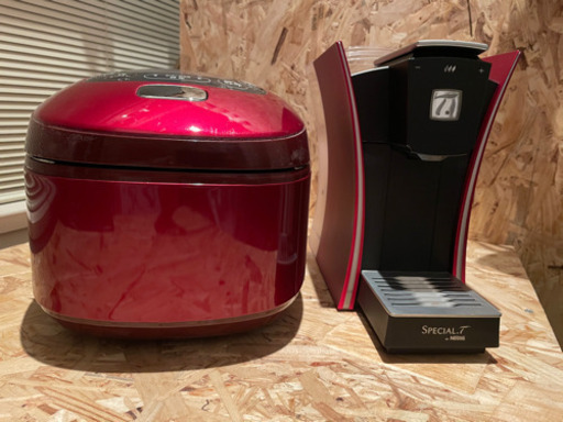 Nestléスペシャル・T   東芝真空IH炊飯器5.5合炊き
