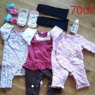 子供服 赤ちゃん ロンパースなど まとめ売り 70㎝