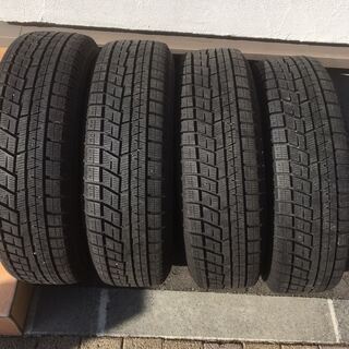 YOKOHAMA★スタッドレスタイヤiceGUARD iG60★4本セット★165/70/R13★バリ山★スバルサンバー純正アルミホイール