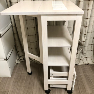 キッチンワゴン　キャスター付き(交渉中)の画像