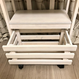 キッチンワゴン　キャスター付き(交渉中)の画像