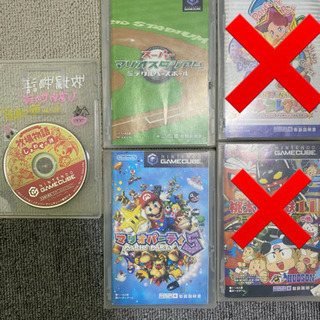 ゲームキューブ　ソフトセット１１本の画像