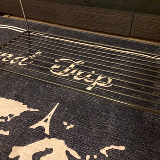 ガラステーブル 2段 の画像