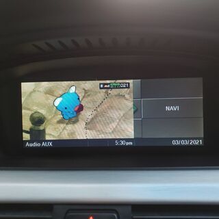 BMW320Mスポーツツーリング　H18　車検3/11　走行38000ｋ　純正ＨＤＤナビ&フルセグＴＶ　専用エアロ&専用17ＡＷ　キセノン　1オーナーディーラー記録　禁煙車の画像