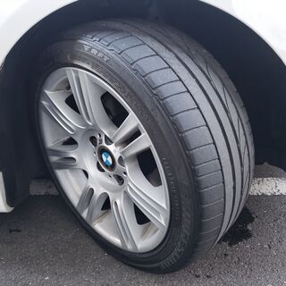 BMW320Mスポーツツーリング　H18　車検3/11　走行38000ｋ　純正ＨＤＤナビ&フルセグＴＶ　専用エアロ&専用17ＡＷ　キセノン　1オーナーディーラー記録　禁煙車の画像