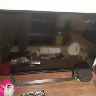 値下げました。シャーク品。ソニーbravia　43インチ液晶テレビ