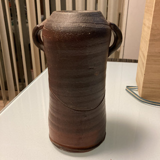 花瓶　花入　片岡聖観　備前焼　