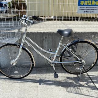 26インチ 6段変速 LEDライト 中古 自転車 シティサイクル 学生