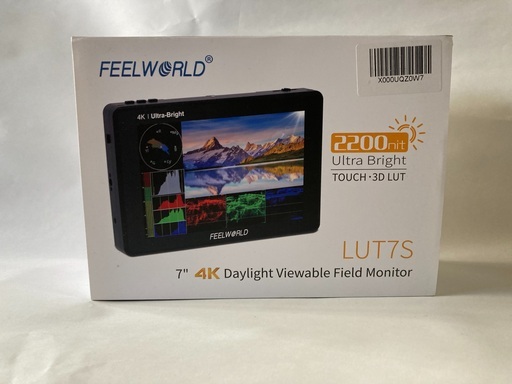 FEELWORLD フィールワールド　７インチモニター　LUT7S LUT 2200nit HDMI SDI 入出力