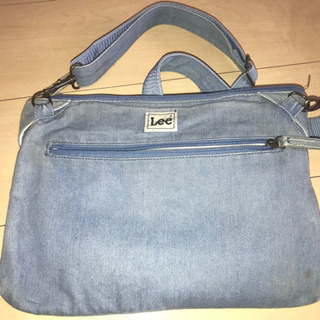Lee デニム ショルダーバッグの画像