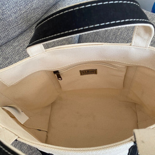 LL Bean トートバッグ(ネイビー)の画像