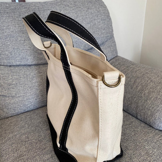 LL Bean トートバッグ(ネイビー)の画像