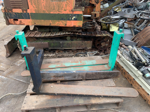 決まりました　リフトのフォーク