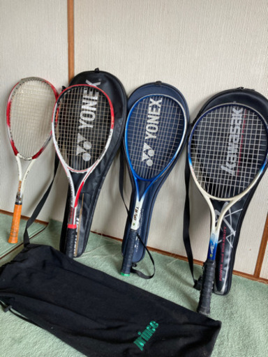 テニスラケット　４本セット