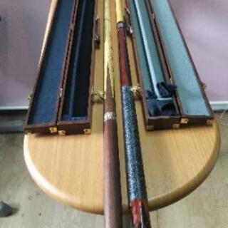 ビリヤード   キューの画像