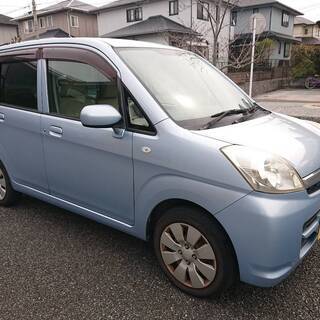 車検2年付き  ステラ　ブルー　AT 　低走行68,800キロ！車検2年付！福岡県内名義変更無料！支払い総額149,000円！　ベンチシート　キーレスの画像