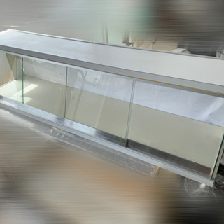 【成約御礼】ショーケース/木枠/ガラス/什器/業務用/店舗/ディ...