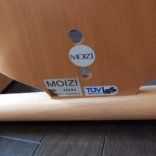 【★値下げします★】MOIZI モイジ　ドイツ製ベビーチェア 子供椅子 ハイチェア 

の画像