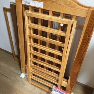 カトージ ベビーベッド ミニ【お話中】の画像